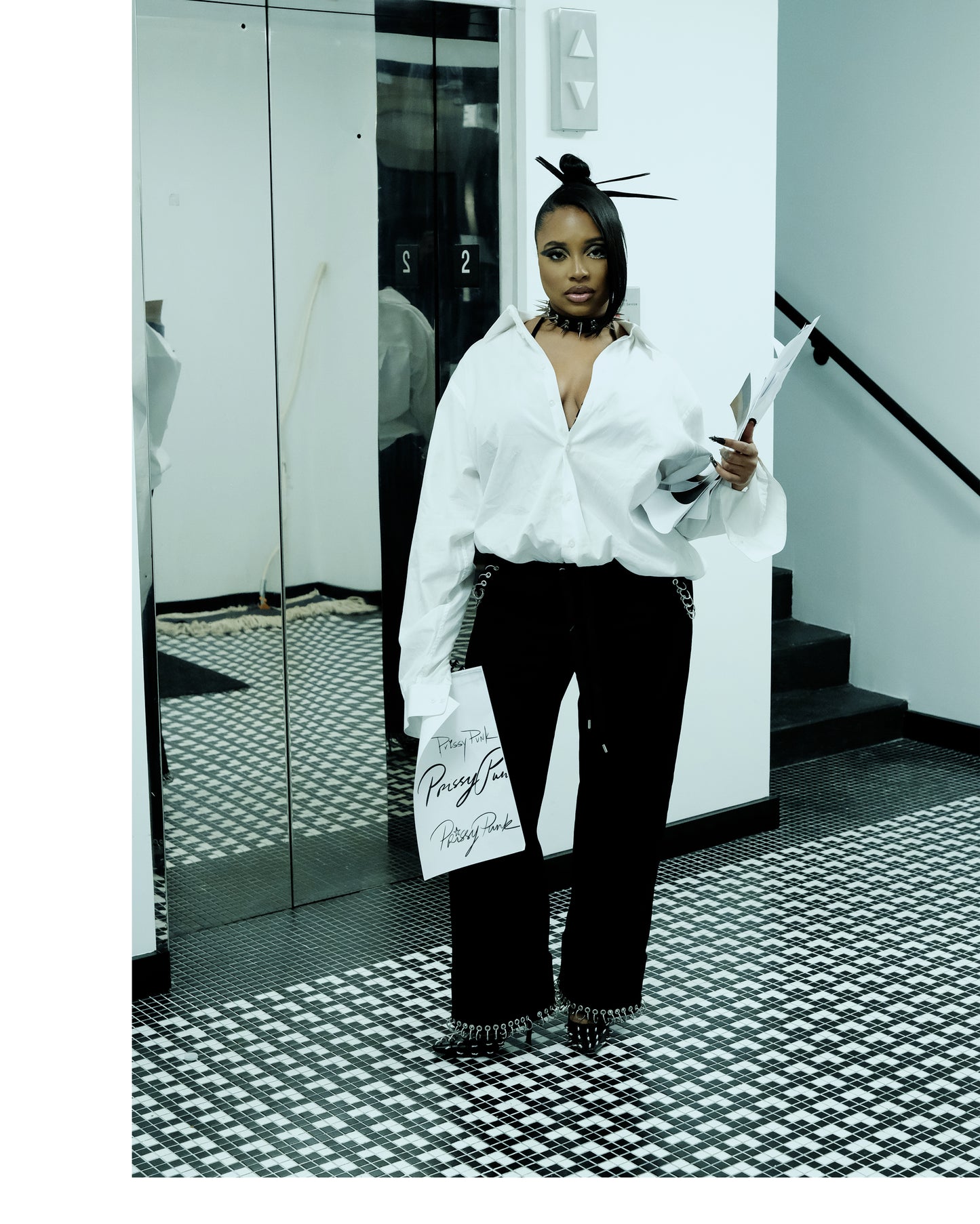 PRISSY PUNK Runway Suit Pant